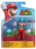 Super Mario: 4" Figure - Ice Mario
