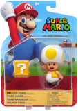 Super Mario: 4" Figure - Yellow Toad