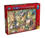 Chillin' with My Gnomies: Autumn Acorn Gathering (1000pc Jigsaw)