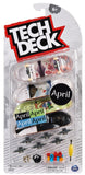 Tech Deck: Fingerboards 4-Pack - April