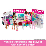 Barbie: Transforming Ambulance - Care Clinic Playset
