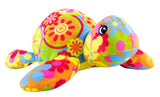 Pop Art Soft: Mighty Turtle Plush Toy - Flowers