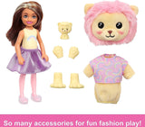 Barbie: Cute Tee Series - Cutie Reveal Chelsea Doll (Lion)