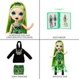 Rainbow High: Fantastic Fashion Doll - Jade Hunter (Green)