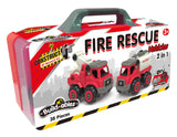 Build-ables: Fire Rescue - 2-in-1 Vehicle Playset