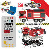 Build-ables: Plus - Fire Engine Emergency - Vehicle Playset