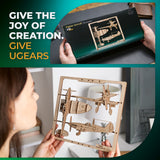 UGears: Fighter Aircraft 2.5D Puzzle (47pc)
