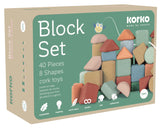 Korko: Building Blocks - 40 Piece Set