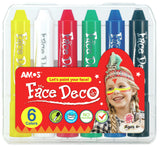 Amos: Face Deco Facepaint Set - 6 Colours