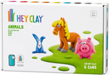 Hey Clay: Animals - Piggy, Horse, Rabbit (6pc)