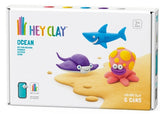 Hey Clay: Ocean - Shark, Octopus, Stingray (6pc)