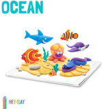 Hey Clay: Ocean - Stingray (3pc)