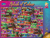 Splash of Colour: Sewing Machine Frenzy (1000pc Jigsaw)