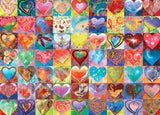 Splash of Colour: Hearts (1000pc Jigsaw) Board Game