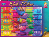 Splash of Colour: Stacked Rainbow (1000pc Jigsaw)