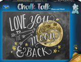 Chalk Talk - Moon and Back (1000pc Jigsaw) Board Game