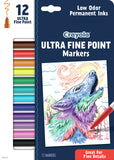 Crayola: Ultra Fine Point Markers (12 Pack)