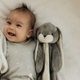 Bunnies by the Bay: Buddy Blanket - Coal Plush Toy