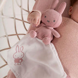 Miffy: Cuddle Blanket - Pink Rib Plush Toy