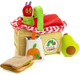 The World of Eric Carle: The Very Hungry Caterpillar Picnic Basket Plush Playset (7 Piece Set)