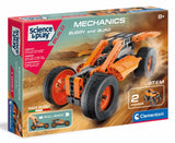 Clementoni: Science & Play Mechanics Lab - Buggy & Quad Pull Back
