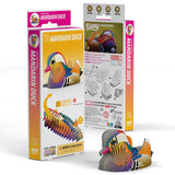Eugy: Mandarin Duck - 3D Cardboard Model