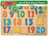 Melissa & Doug: 21-Piece Sound Puzzle - Numbers