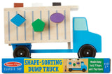 Melissa & Doug: Shape-Sorting - Dump Truck