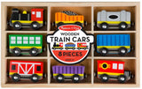 Melissa & Doug: Wooden Train Cars