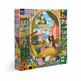 eeBoo: Reading & Relaxing (1000pc Jigsaw) Board Game