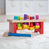 Melissa & Doug: Deluxe Pounding Bench - Toddler Toy