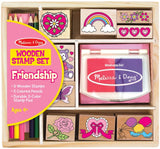 Melissa & Doug: Friendship - Wooden Stamp Set