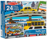 Melissa & Doug: 24-Piece Floor Puzzle - Traffic Jam