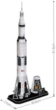 Cubic Fun: 3D NASA - Apollo Saturn V Rocket Board Game
