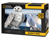 Cubic Fun: 3D National Geographic - Snowy Owl