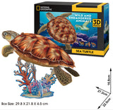Cubic Fun: 3D National Geographic - Sea Turtle