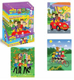 MJM WIGGLES 3PK FRAME TRAY PUZZLES Board Game