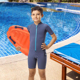 Hyperanger Inflatable Surf Body Board With Handles - Orange