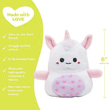 Adora: Snuggle & Glow Reversable Pal - Unicorn (15cm) Plush Toy