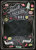 Clementoni: Blackboard Puzzle - Think Outside The Box (1000pc Jigsaw)