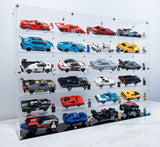 BrickFans Premium Display Case for 24 x Speed Champions Cars (4x6)