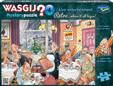 Retro Wasgij? Mystery #4: Live Entertainment! (500pc Jigsaw) Board Game