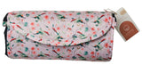 Nestling: Large Waterproof Quilted Play Mat - Pink Hummingbird