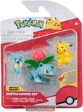 Pokemon: Battle Figure Set - Horsea, Ivysaur, Pikachu