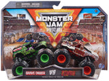 Monster Jam: 1:64 Scale Diecast 2-Pack - Grave Digger vs. Zombie