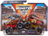 Monster Jam: 1:64 Scale Diecast 2-Pack - Knightmare vs. Thunder Bus