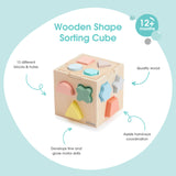 Bubble: Wooden Shape Sorting Cube