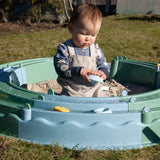 Viking Toys - Re:line Sandpit with 2 Boats + 2 Cars