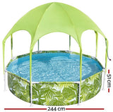 Bestway: Splash-in-Shade Play Pool (8' x 8')