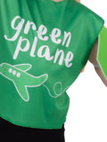 Emma Memma: Green Plane Kids Costume - (Size: Toddler)